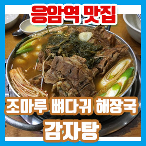 [응암역 맛집] 조마루 뼈다귀 감자탕 24시 신사점 방문 후기