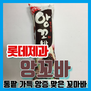 롯데제과 앙꼬바 아이스크림 냠냠 후기 – 팥이 듬뿍, 하지만…