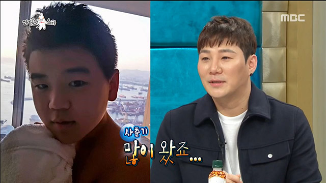 윤민수, 사춘기 윤후 근황 공개.JPG
